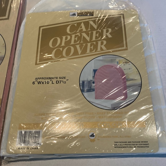 NIP Set of 3 Kitchen Appliance Covers - Picture 4 of 4